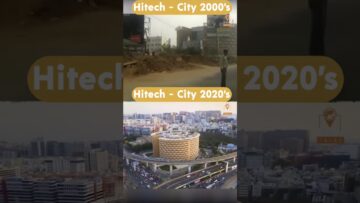 Hyderabad Then & Now 😍            #hyderabadrealestate #realestatehyderabad #westhyderabad